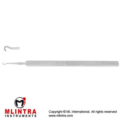 Skin Hook Sharp Fig. 2 Stainless Steel, 16 cm - 6 1/4"